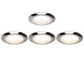 LED innbyggingslys EB12-2.0 krom forfra