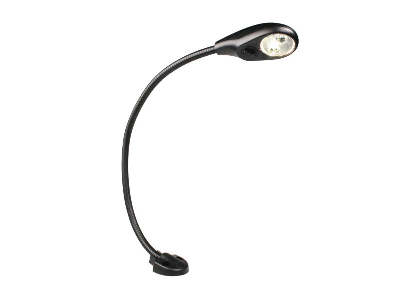 LED kartbordlampe FLEXISPOT rødt/hvitt lys 400 mm forfra