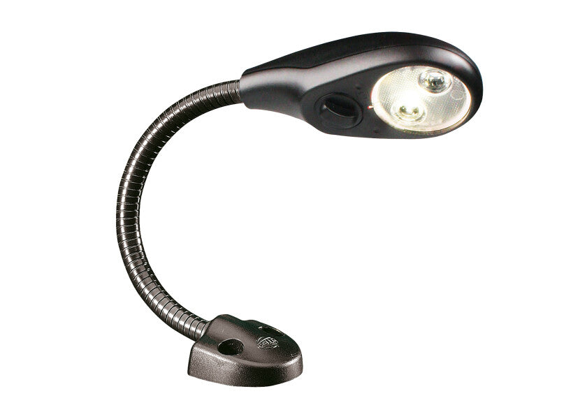 LED kartbordlampe FLEXISPOT rødt hvitt lys 150 mm forfra