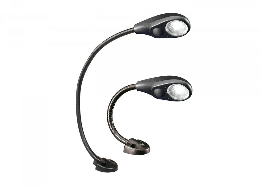 LED kartbordlampe FLEXISPOT hvitt lys 400 mm for båtbruk forfra
