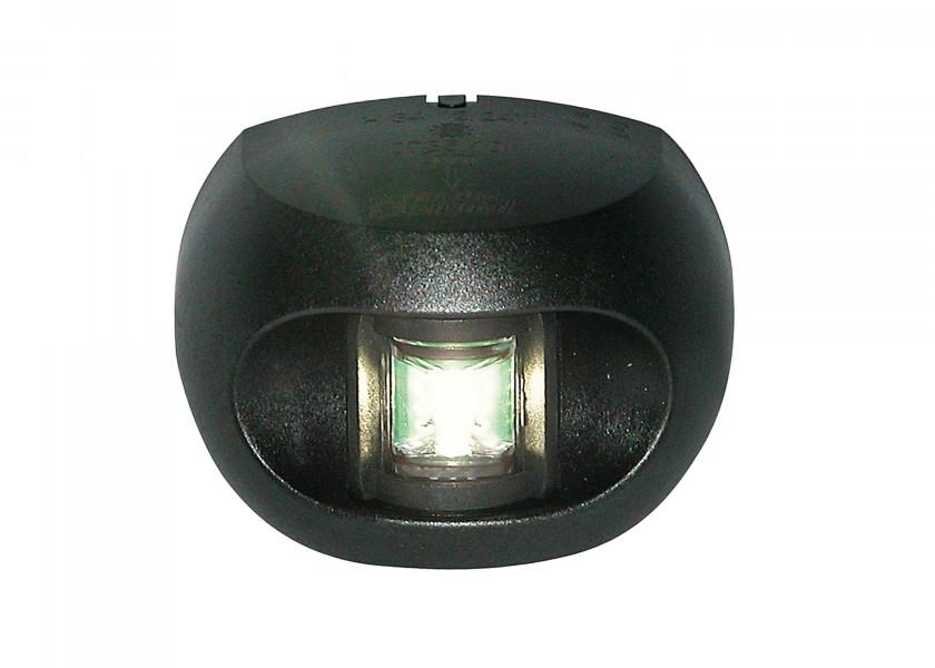 LED lanternesett Serie 34 sort 12/24V 3 deler detalj