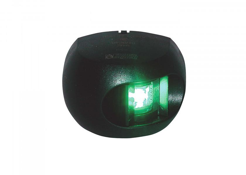 LED lanternesett Serie 34 sort 12/24V 3 deler montert