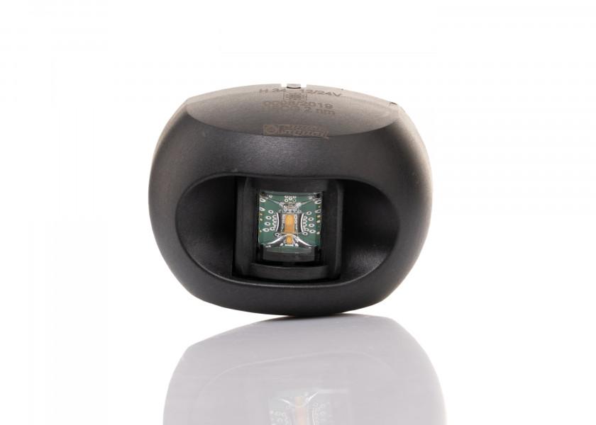 LED lanternesett Serie 34 sort 12/24V 3 deler side