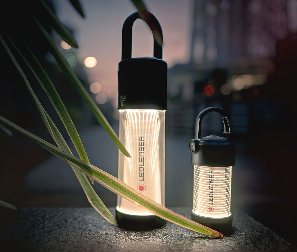 LED Lenser ML6 Connect hvitlys utendørslampe bakside
