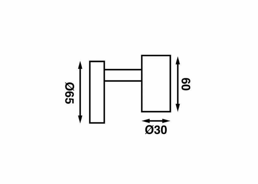 LED leselampe LEIA LR1 med USB og dimmer på skrivebord