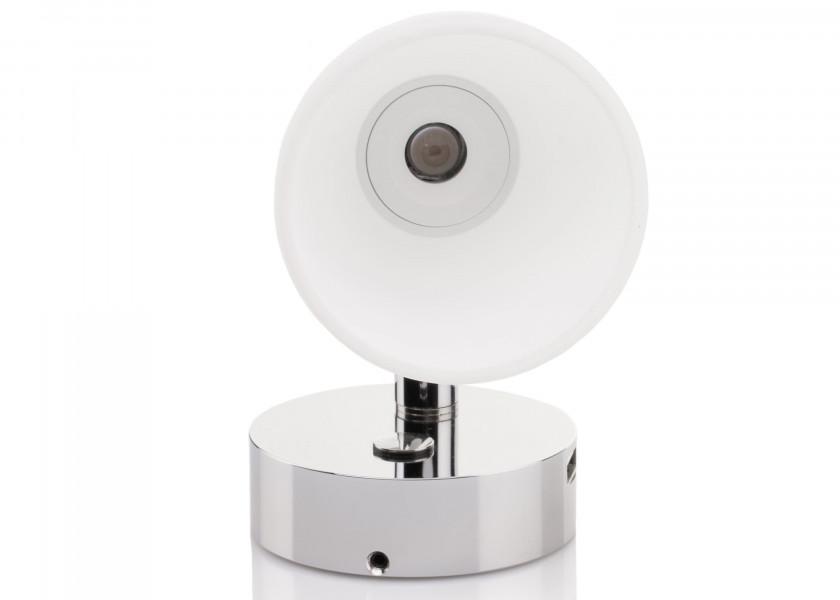 LED leselampe LEIA LR3 med USB og dimmer detalj