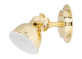 LED leselampe med dimmer aluminium forgylt 3000K - SEATEC forfra
