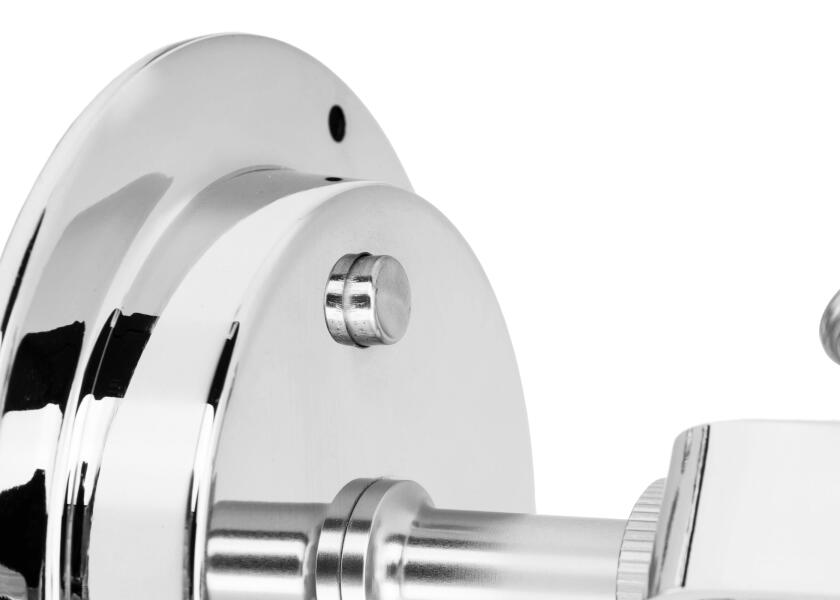 LED leselampe med dimmer aluminium forkrommet 3000K - SEATEC bakside