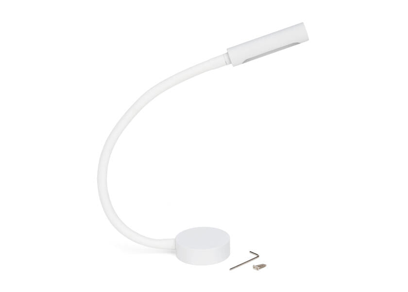 LED leselampe med dimmer og USB-C hvit varmhvit/rød - SEATEC nærbilde