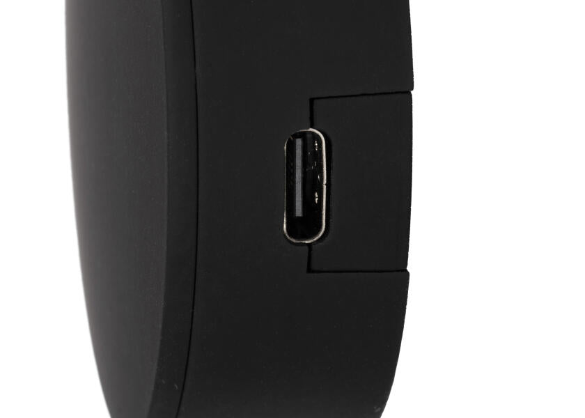 LED leselampe med dimmer og USB svart - SEATEC nærbilde av lampehode