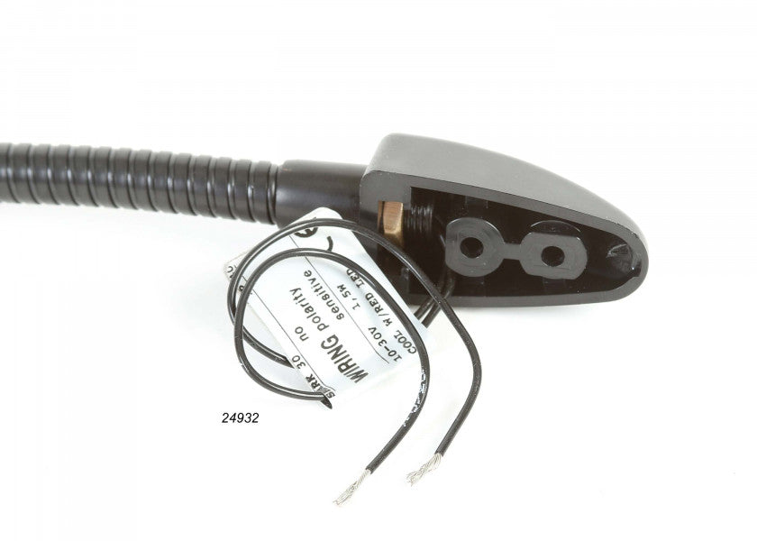 Montert LED leselampe SHARK30 1,5 W på kartbord