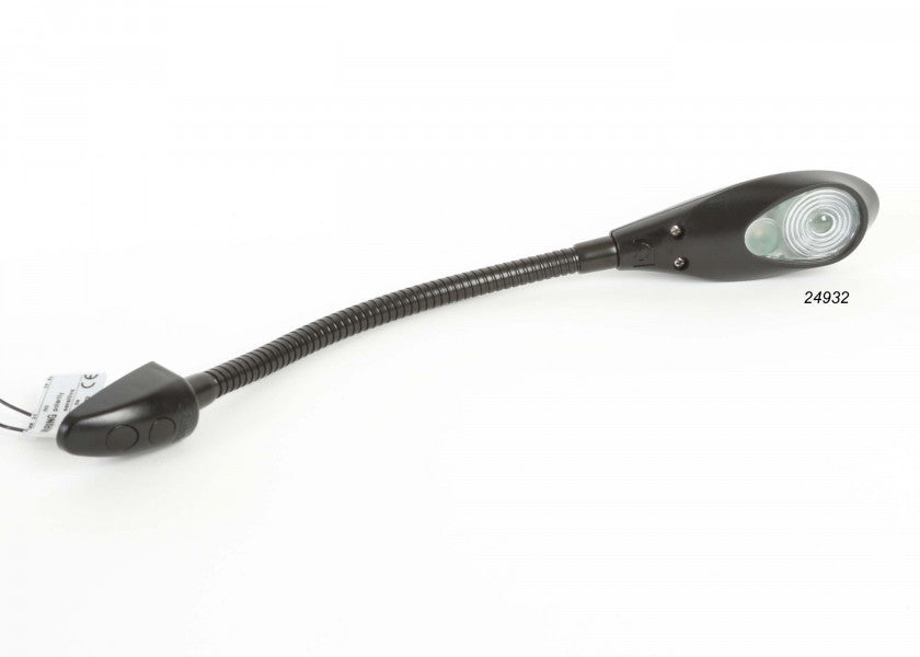 Nærbilde av LED leselampe SHARK30 1,5 W