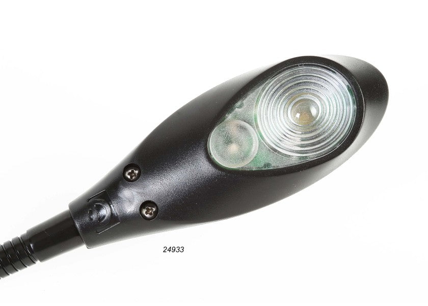 LED leselampe SHARK50 detalj av lampehode