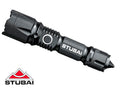 LED lommelykt 800 lumen oppladbar USB rekkevidde 300 m forfra