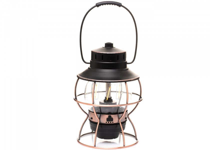 LED-lykt bronse 1000 lumen varmhvit lys - Barebones detalj