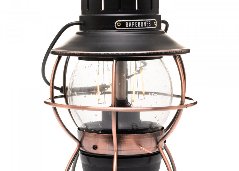 LED-lykt bronse 1000 lumen varmhvit lys - Barebones tragegriff