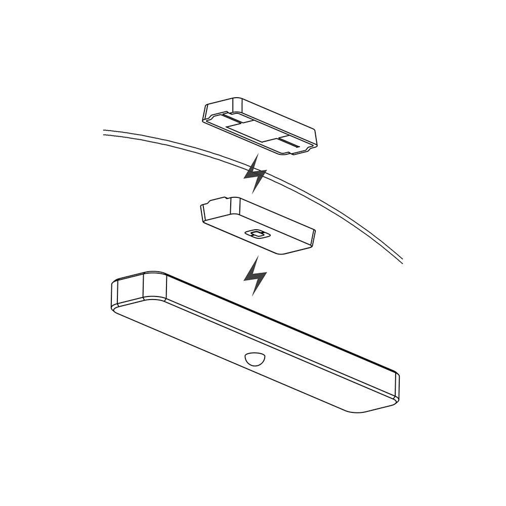 LED-lys med magnetklemme for bimini og kalesje bakside