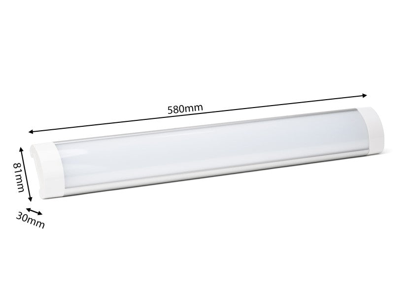 LED lyslist aluminium 10-30 V 20 W for kabin og maskinrom detalj