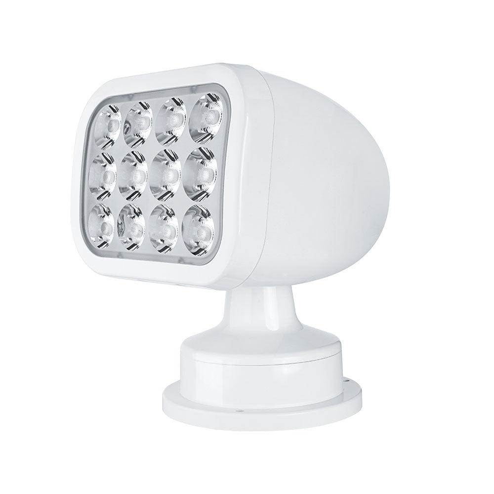 LED søkelys 2700 lumen 360° rotasjon 400 m rekkevidde forfra