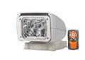LED søkelys 75 000 candela 550 m rekkevidde 12V beskyttelsesgrad IP 65 - Ferropilot forfra