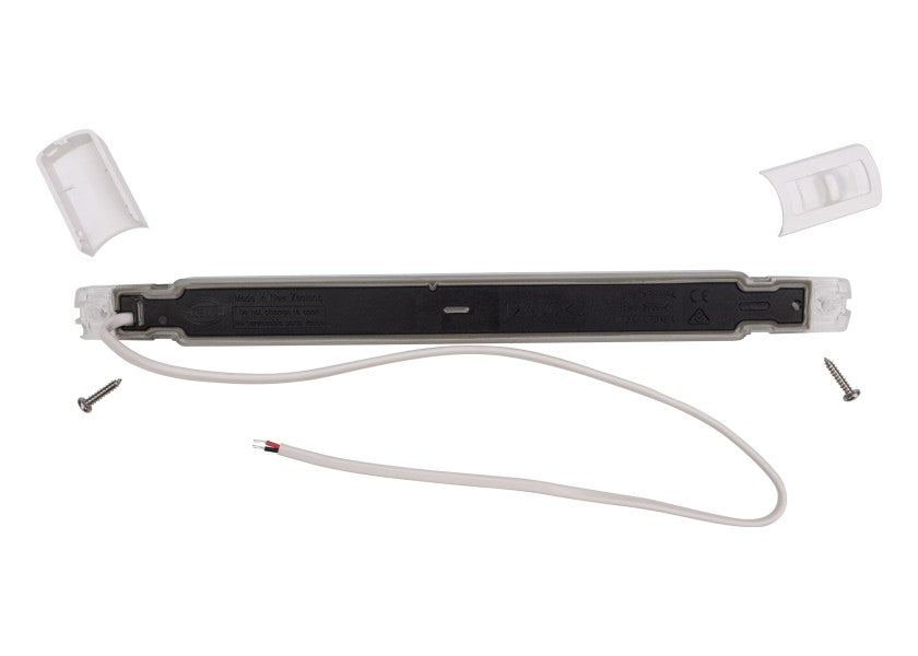 LED striplampe varmhvit/rød med magnetbryter Hella Marine sideprofil