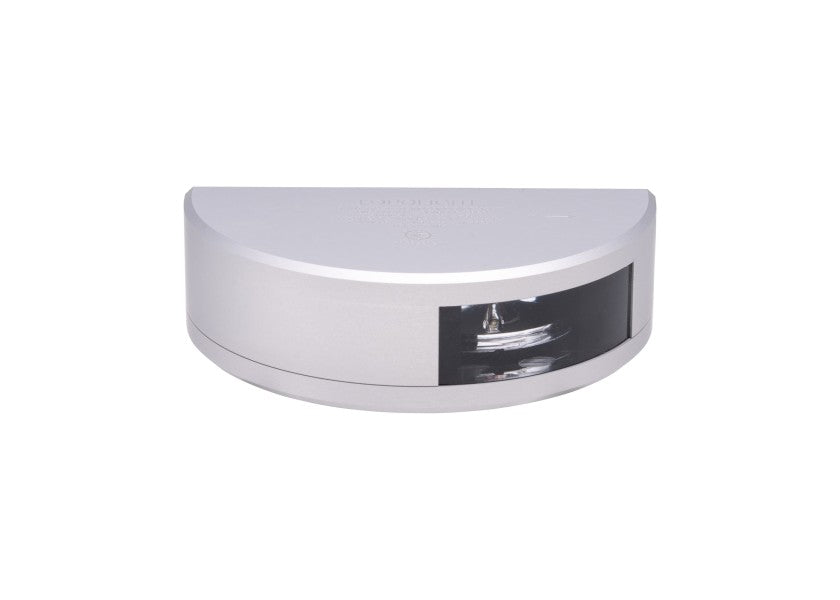 LED styrbordlanterne aluminium 12/24V for båter til 12 m Lopolight forfra