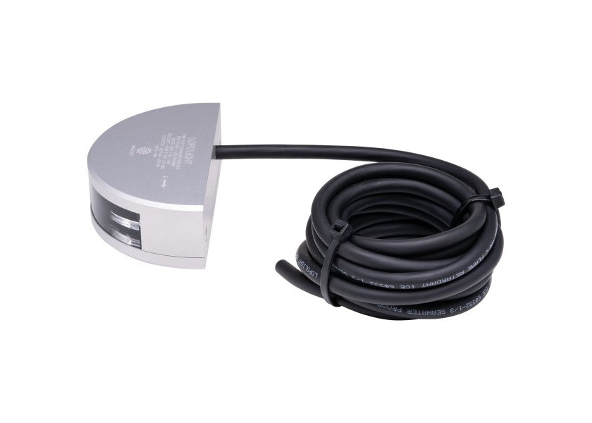LED styrbordlanterne aluminium 12/24V for båter til 12 m Lopolight detalj