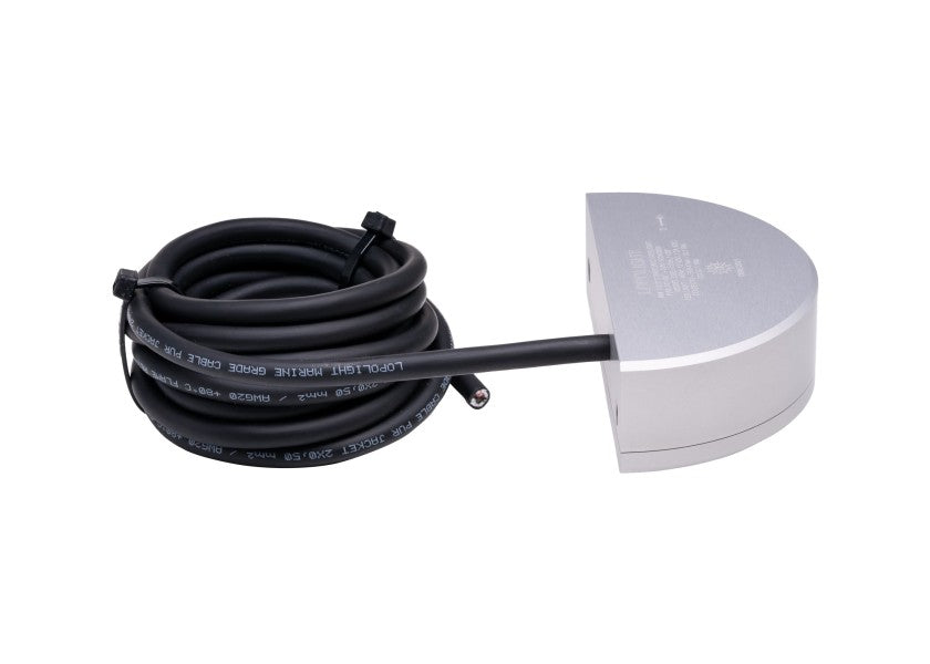 LED styrbordlanterne aluminium 12/24V for båter til 12 m Lopolight logo