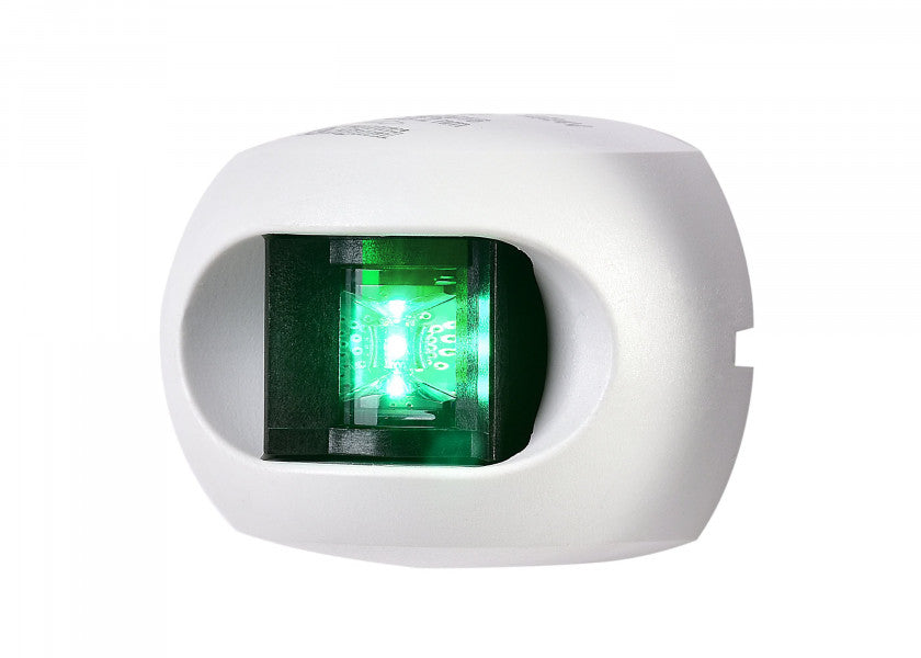 LED styrbordlanterne serie 34 hvit 12/24V Aqua Signal forfra