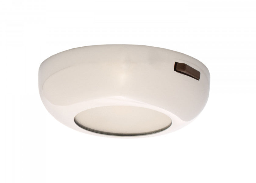 LED taklampe ASTERION B forkrommet messing forfra