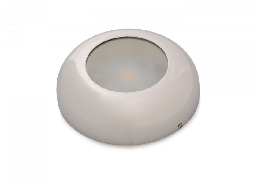 LED taklampe ASTERION B forkrommet messing detalj