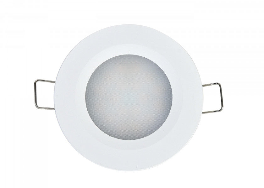 Detalj av LED taklampe hvit-rød aluminium 12V 2W - Bavaria