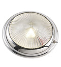 LED taklampe rustfritt stål 12V 95 lumen 132 x 34 mm forfra