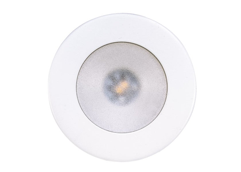 LED taklampe TED DUAL rustfritt stål hvit finish varmhvit/rød nærbilde