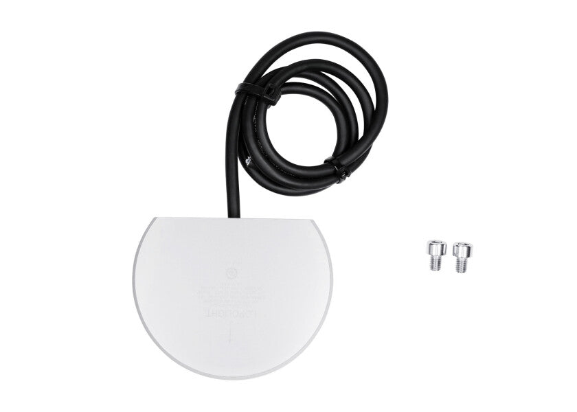 LED topplanterne aluminium 12/24V for båter opptil 12 m montert