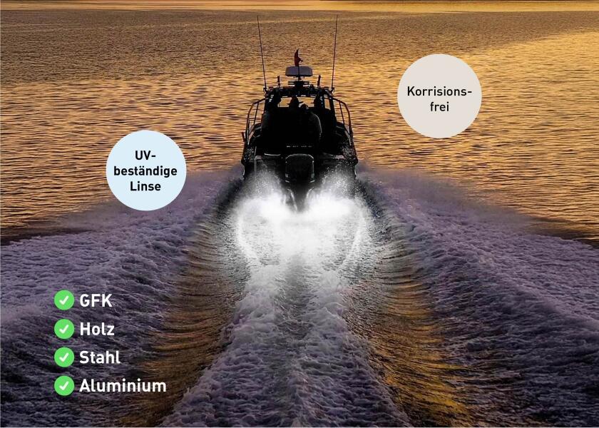 LED undervannslys APELO A1 kunststoff hvit lysbilde 7