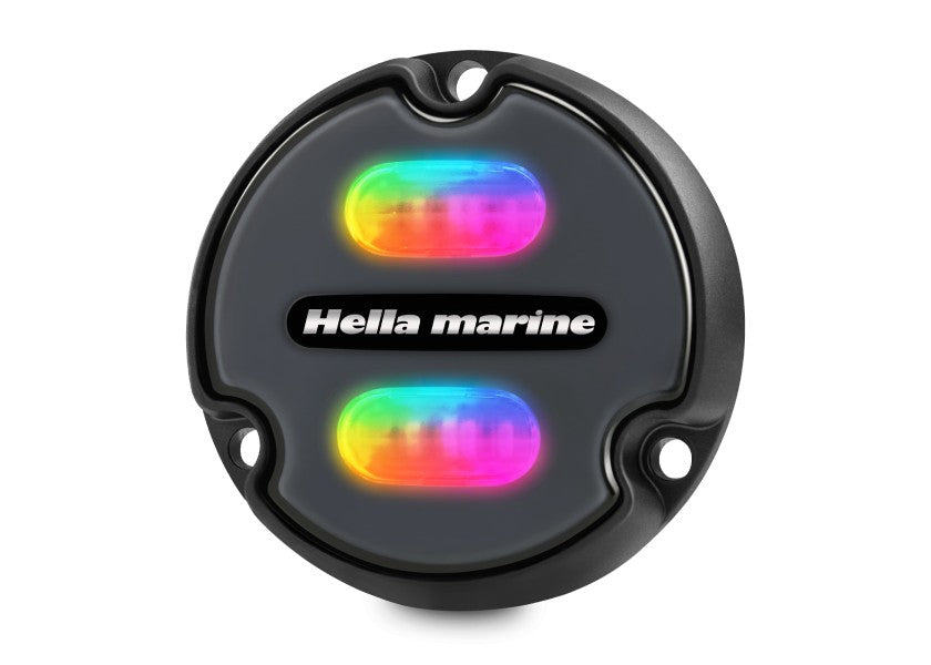 LED undervannslys APELO A1 RGB kunststoff antrasitt forfra