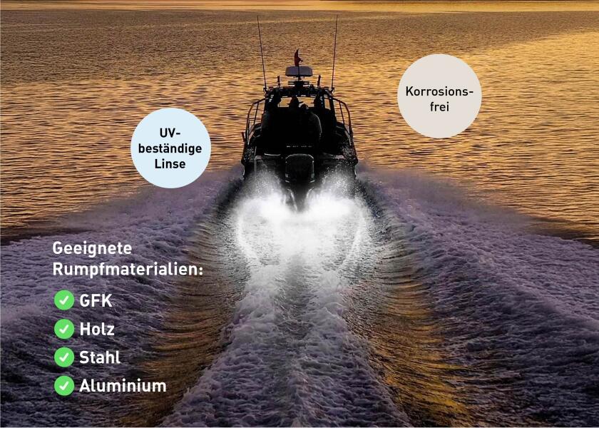LED undervannslys APELO A1 RGB kunststoff antrasitt installasjon
