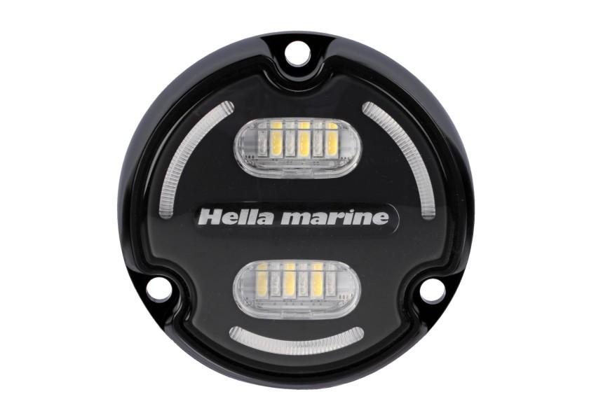 LED undervannslys APELO A2 aluminium antrasitt nærbilde
