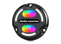 LED undervannslys APELO A2 RGB aluminium antrasitt forfra