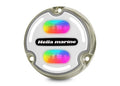 LED undervannslys APELO A2 RGB bronse hvit forfra