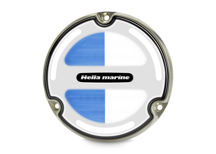 LED undervannslys APELO A3 bronse hvit forfra