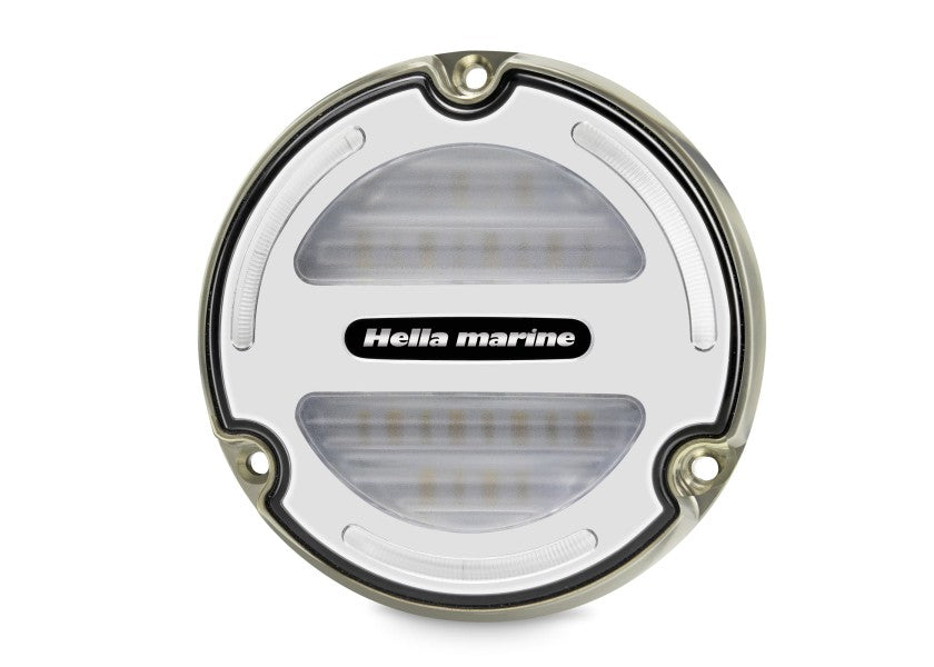 LED undervannslys APELO A3 bronse hvit bakside