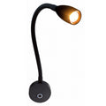 LED vegglampe Sol 140 lumen 3000K 420 mm med USB-C forfra