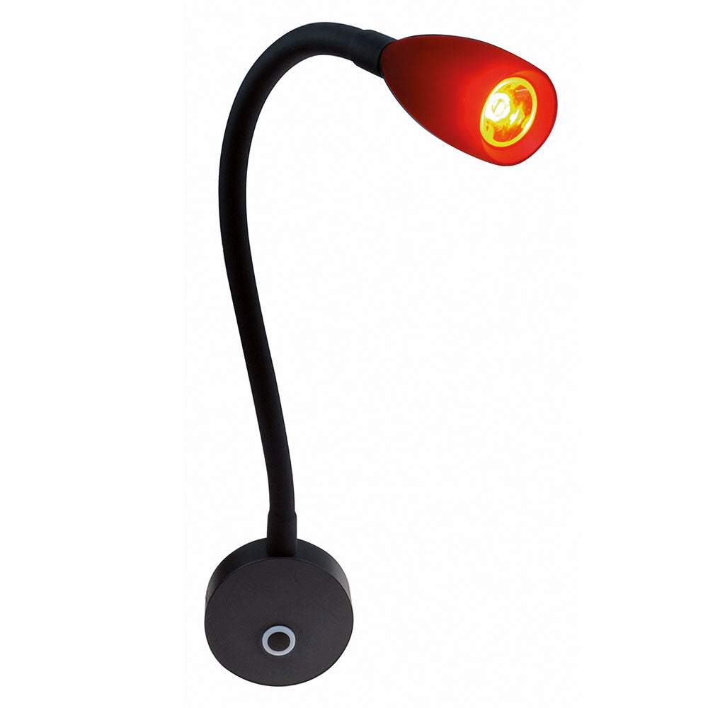 LED vegglampe Sol 140 lumen 3000K 420 mm med USB-C bakside