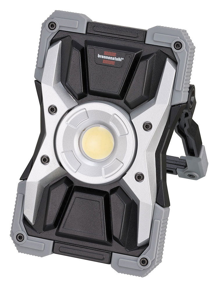 LED arbeidslampe oppladbar 1500 lumen beskyttelsesklasse IP 65 med powerbank - Brennenstuhl forfra