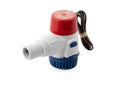 Lensepumpe 1100 12V 69 l/min 1 1/8" slangeanslutning - Rule forfra