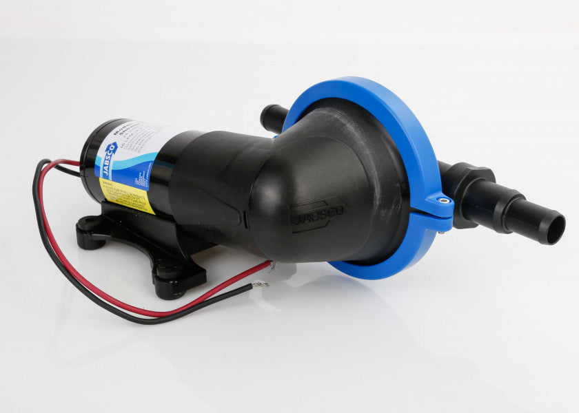 Lensepumpe 24V 16 l/min 3/4 tilkobling montert