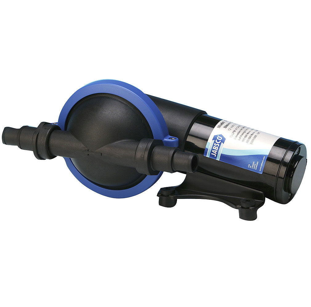 Lensepumpe 24V 960 l/t selvsugende membranpumpe - Jabsco for effektiv lenseprosess