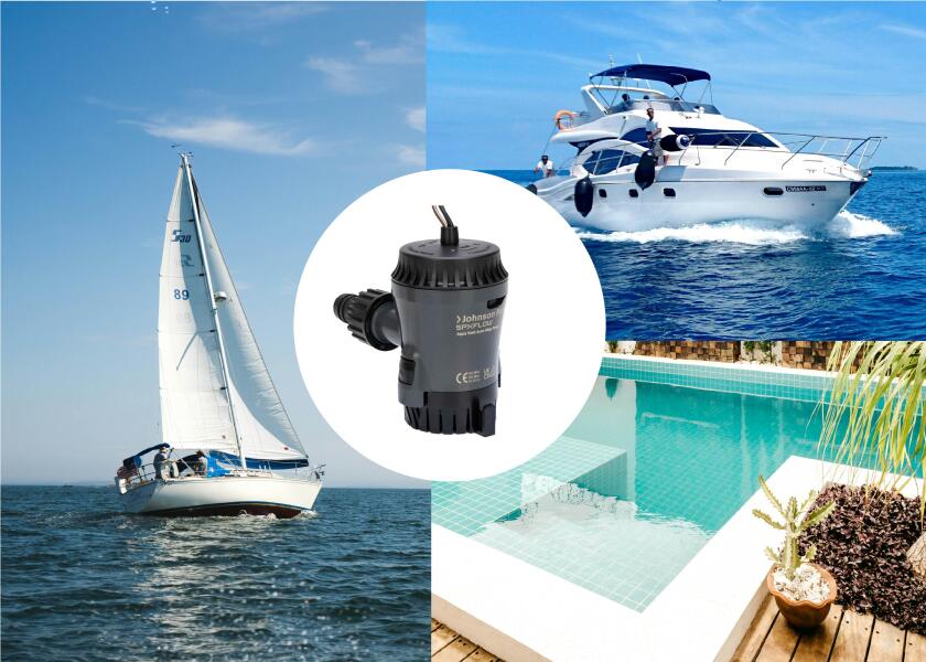 Lensepumpe Aqua Void automatisk 800 GPH under montering
